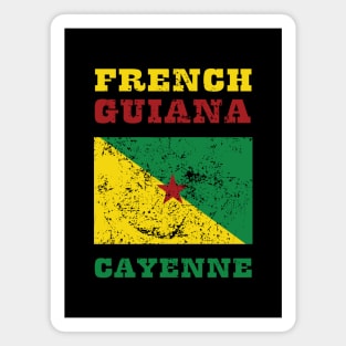 Flag of French Guiana Magnet